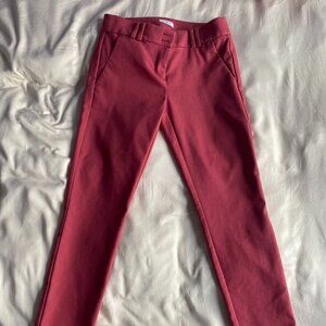 LOFT Skinny Pants | Salmon Pink | Size 0 | Excellent Condition